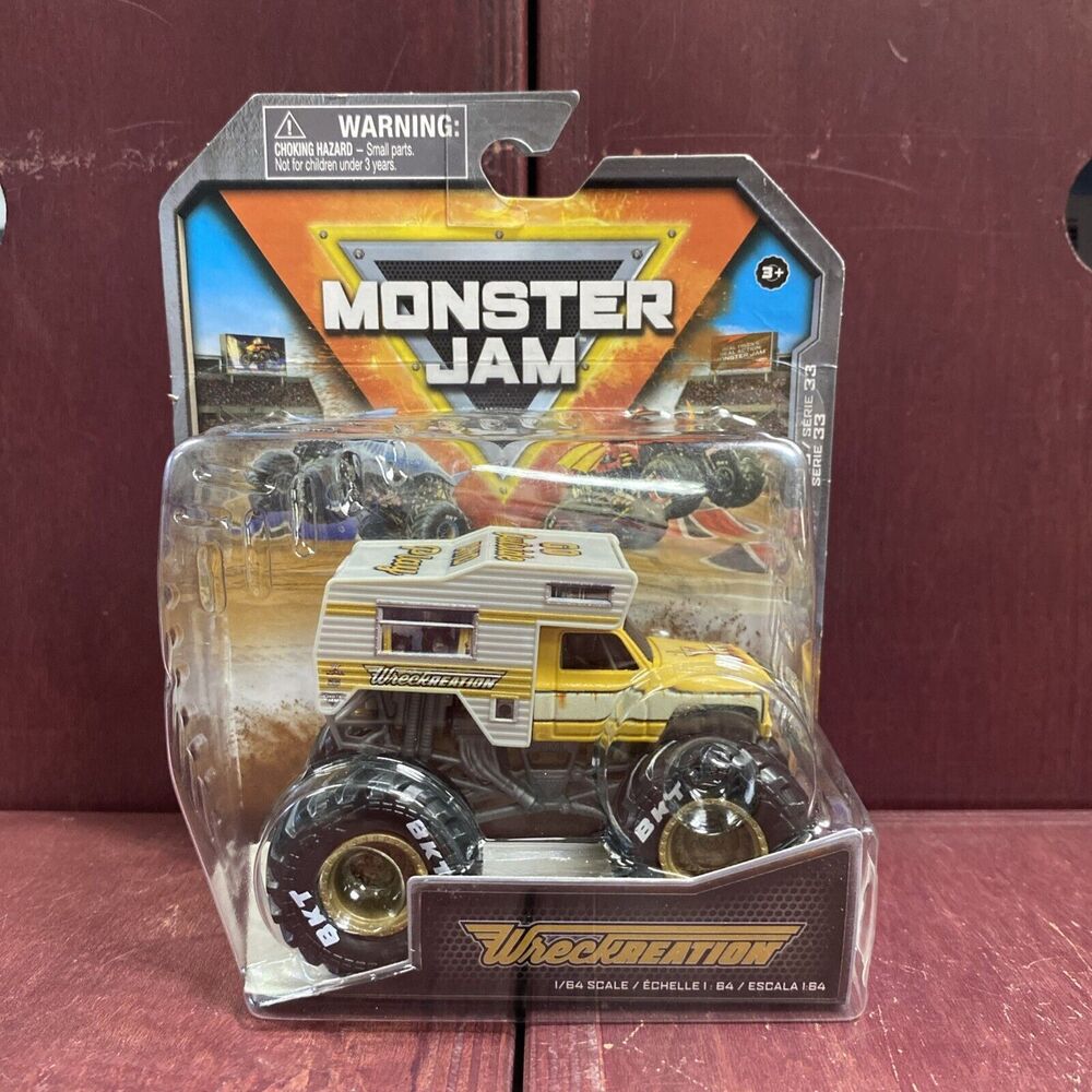 2023 MONSTER JAM - WRECKREATION - MONSTER TRUCK 1:64 SERIES 33